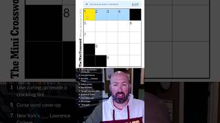 CURL UP BESIDE A CRACKLING FIRE and solve this crossword in less than a minute Information