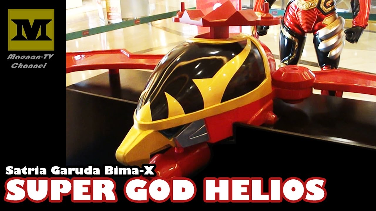 Bima-X Super God Helios Display - YouTube