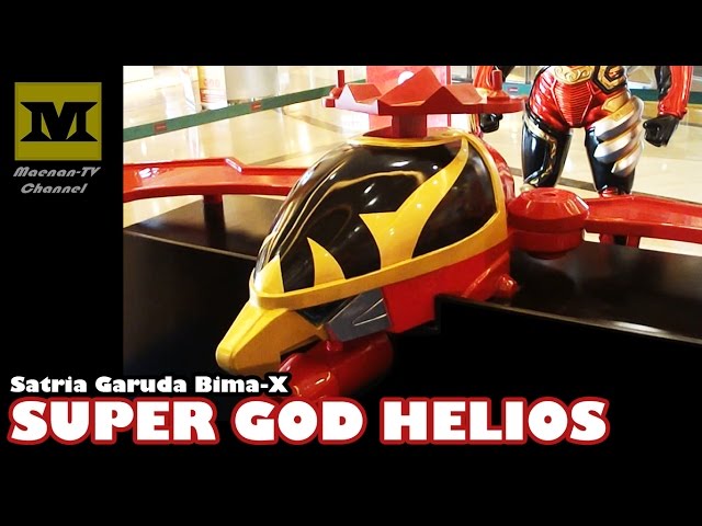 ガルーダの戦士 ビマX DXヘリオスソード フレイムモード Bima-X Super God Helios Display - YouTube