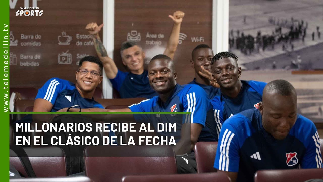 Millonarios recibe al DIM en el clásico de la fecha - Telemedellín ...