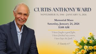 Ambassador Curtis Ward Memorial Mass Jan 24 2026