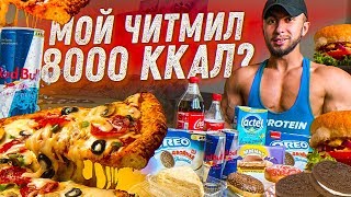 24 Часа Питаюсь Только Фастфудом | Результат Шокировал ( Новые Рекорды)