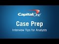 Capital One Case Prep Video for Analysts