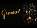 Gracias Y Feliz Año Nuevo