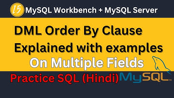 MySQL ORDER BY multiple columns ASC and DESC | SQL Order By multiple columns