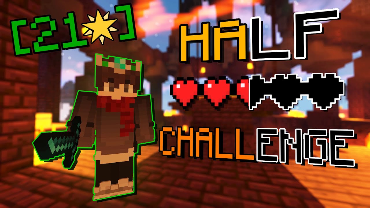 30 Minutes of Half Health Challenge gameplay. (Hypixel skywars) YouTube
