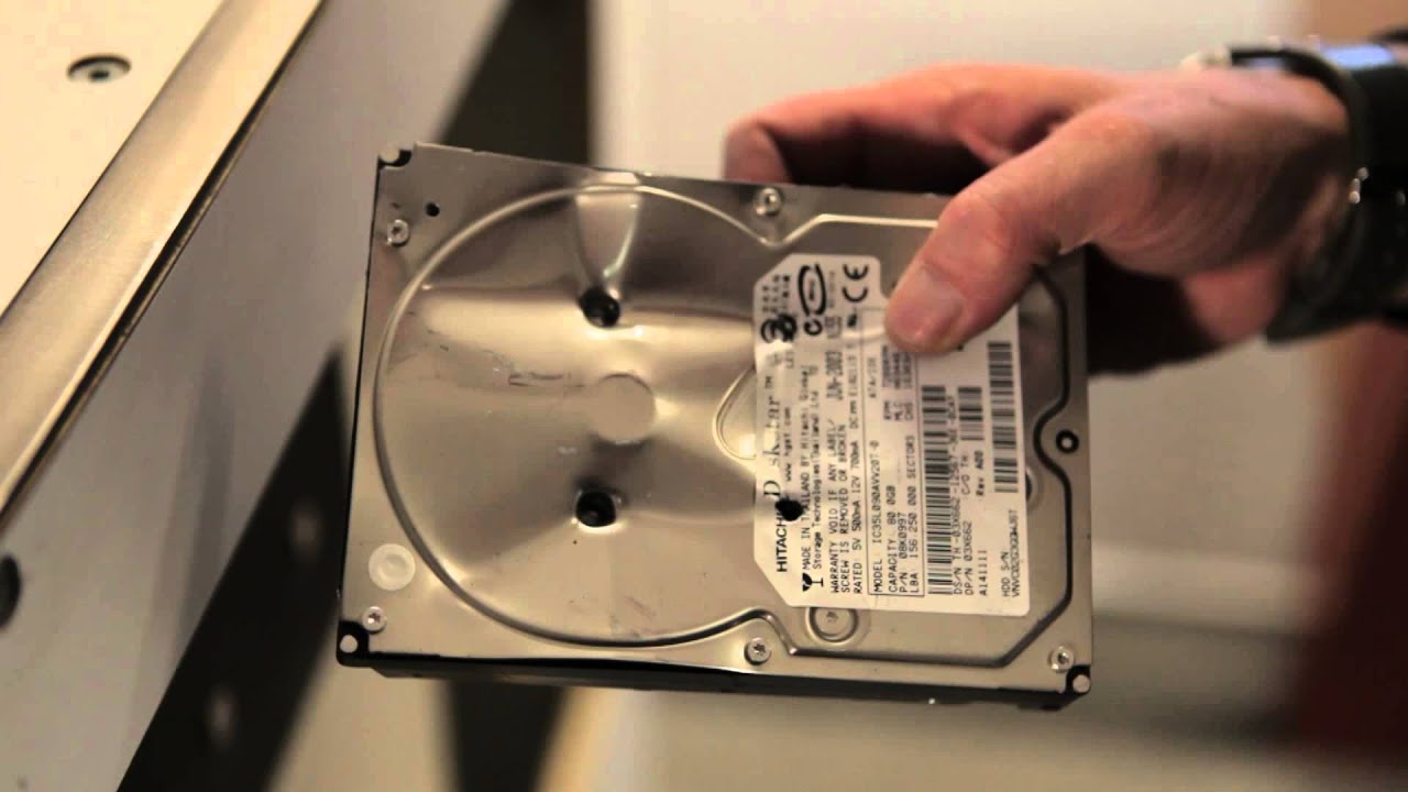 Harde Schijf Vernietigen - Harde Schijf Vernietiging - Harddisk - Youtube