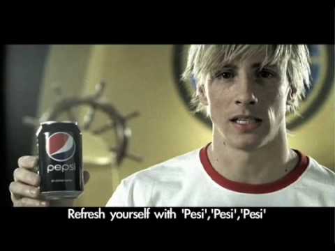 Official Fernando Torres Pepsi TV Commerical BEST VERSION