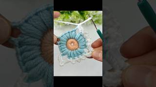 Crochet Knitted Flower Motif Making On The Channel Iğişi