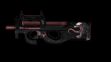 P90-Venom Серверная модель оружия для  css v34