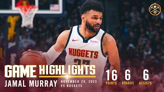 Jamal Murray First Game Back 🏹
