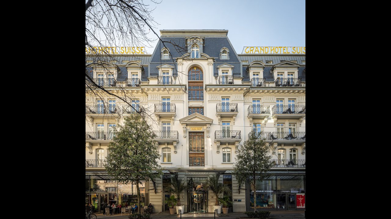Stay in of the Grand Suisse Hotel Majestic in Montreux Switzerland