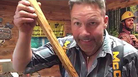 Axe handle grain orientation