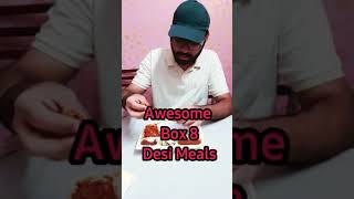 Awesome Box 8 Desi Meals Food! Food Delivery! #shotrs #trending #junkaddicts screenshot 4