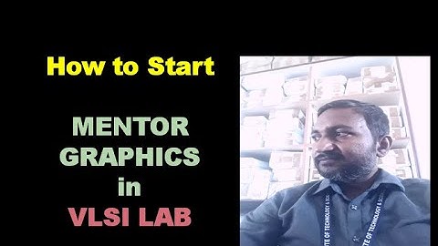 How to start Mentor Graphics (Version 2)