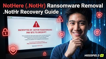 || SOLVED ✅🔘|| NotHere (.NotHr) ransomware virus - removal and Decryption