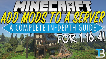 How To Add Mods to a Minecraft Server in 1.16.4 (Minecraft Server Mods for 1.16.4!)