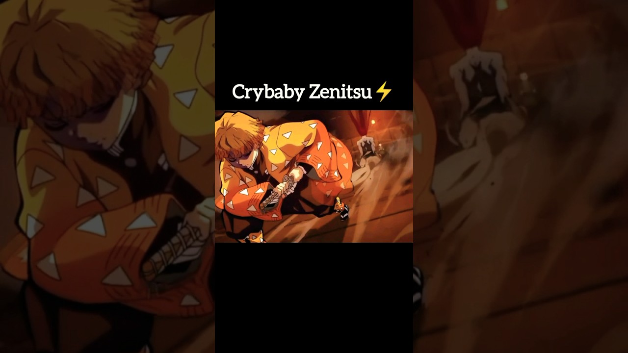 Zenitsu VS Tongue Demon | Crybaby Zenitsu ⚡|