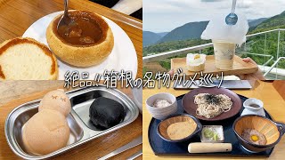 Tour of the specialty foods of Miyanoshita, Gora, and Owakudani of Hakone, JAPAN