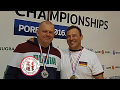 Oleg Derkach und Georg Aichele - World Championships  Masters Sambo Porec (Kroatien) 2016