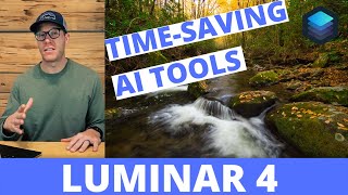 How to edit a landscape photo in record time with impressive AI tools || Luminar 4