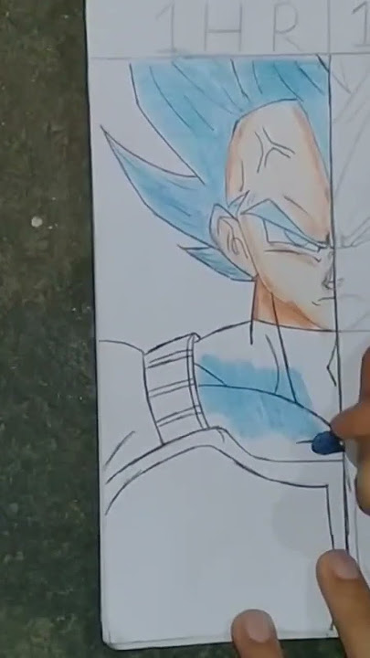 Vegeta Ssj Blue - Desenho de banidobr - Gartic