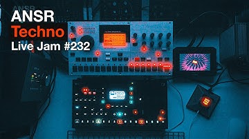 ANSR - Techno Live Jam - 232 with Machinedrum MKII UW+ & Octatrack MKII