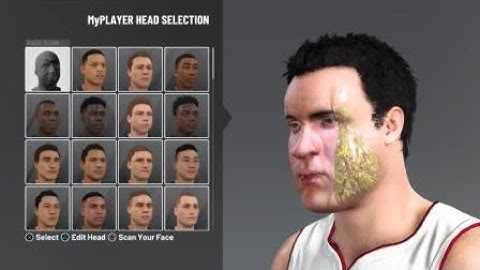 NBA 2K20 - Face Scan Fail, Trees on Face