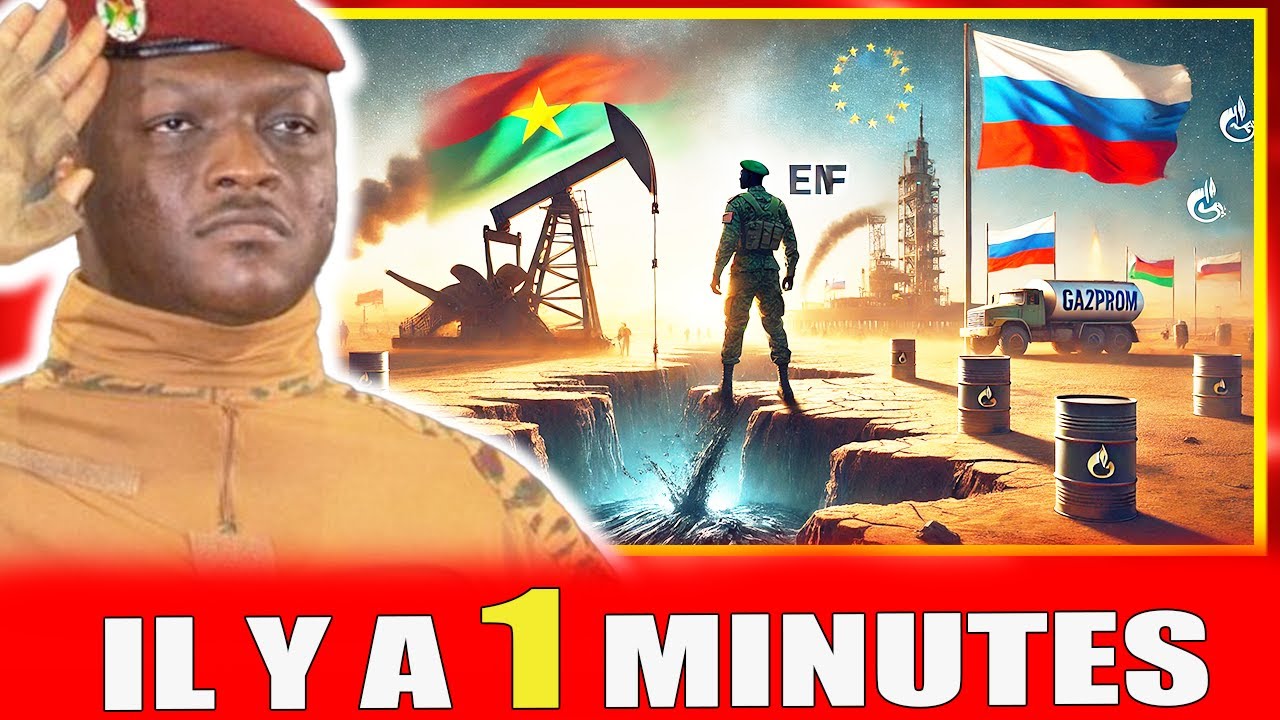 La Russie découvre 50 milliards de barils de pétrole au Burkina Faso après le départ de la France