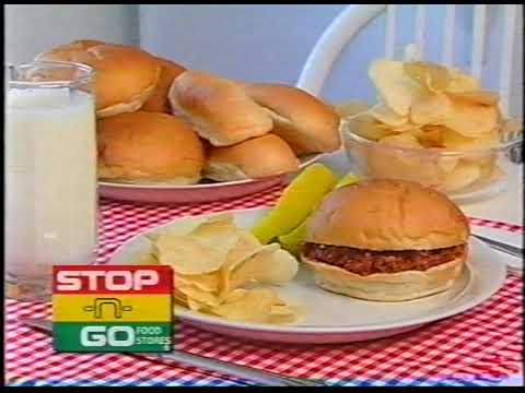 Vintage Commercial - Stop -N- Go - The Best Buns in Town
