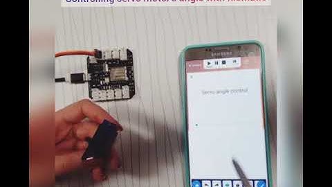 Controlling servo motor