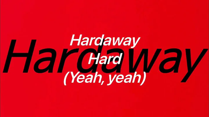 Derez De’Shon - Hardaway (Lyrics Video)