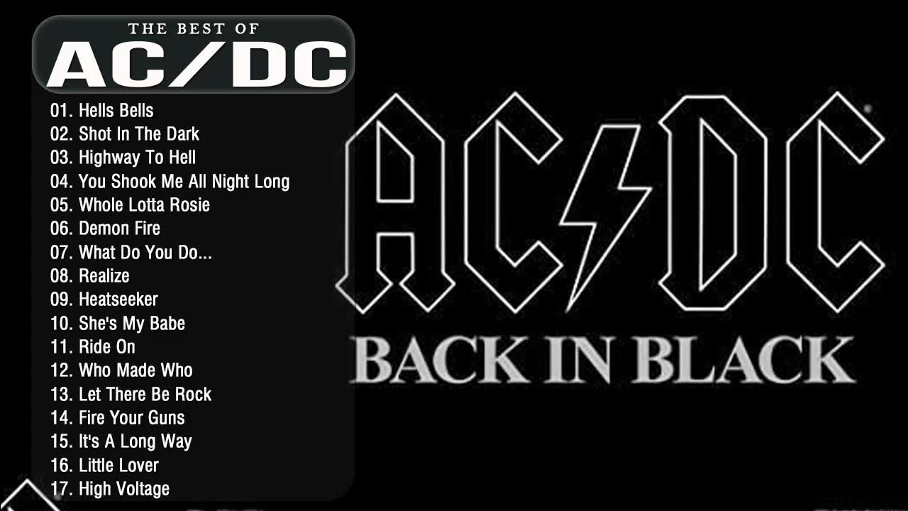 A.C.D.C Greatest Hits Full Album 2021 Top 20 Best Songs Of A.C.D.C YouTube