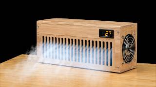 DIY mini desktop air conditioner - works as powerful as a real air conditioner