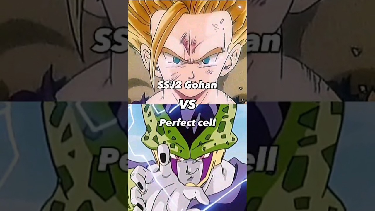 SSJ2 Gohan vs Perfect cell🫠