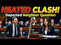 BREAKING: Eric Swalwell And Kristi Noem Clash In Explosive Deportation Hearing