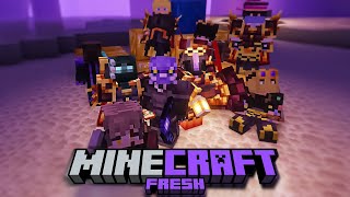 🟣Итоги Бета-Релиза! Розыгрыши и обход игроков на сервере FreshCraft