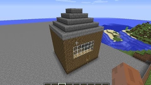 Minecraft Python Tutorial 1 - House