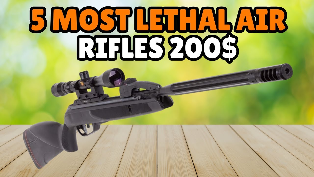 5 Most Lethal Air RIFLES Under 200$ On Amazon