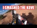 I crashed my kove 450 rally hard how tough is it