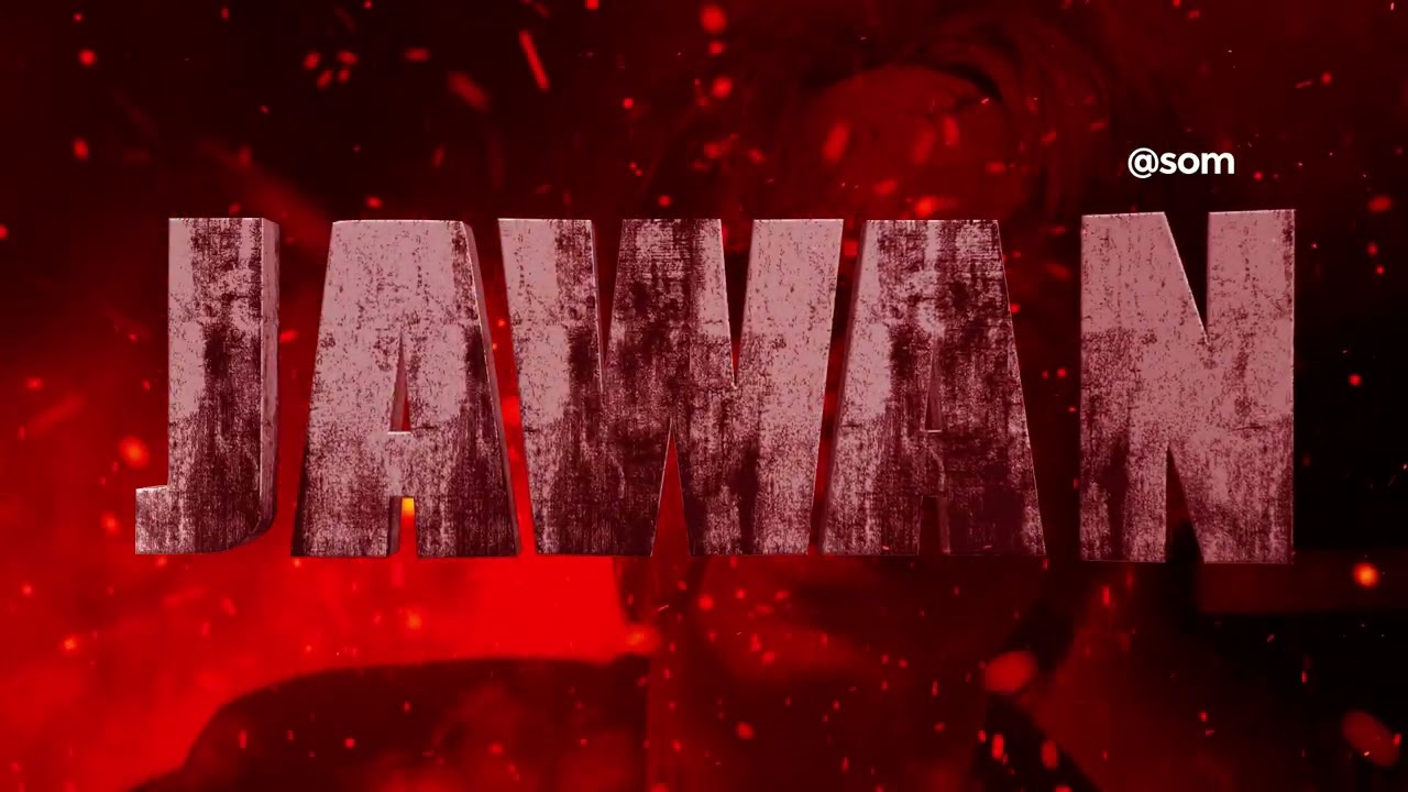 Jawan Movie Motion Poster | Shah Rukh Khan | SRK | Fan made | By Swarup Ghosh