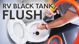How To Clean RV Black Tank with the RV Swivel Stik