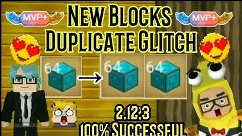 New Blocks Duplication Glitch 😍 (v2.16.7) [Skyblock] Blockman Go Adventure
