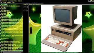 ATTRACT MODE MAME MESS ABC 1600 ABC1800 Luxor 1985, 68008 8MHZ BOOT START UP COMPUTER SCREEN