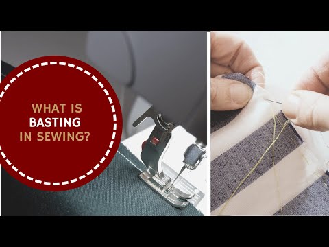 Video: Wat is rijgen bij naaien?