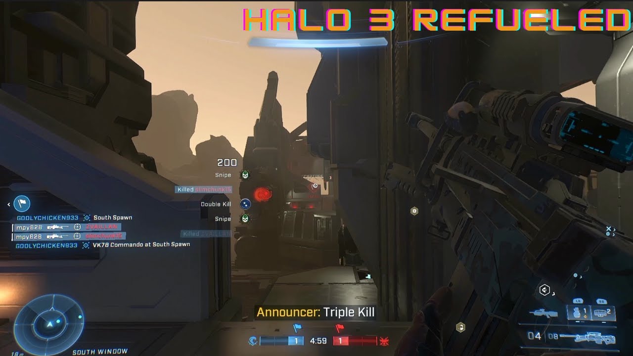 Halo Infinite Multiplayer Gameplay - Halo 3 Refueled - YouTube
