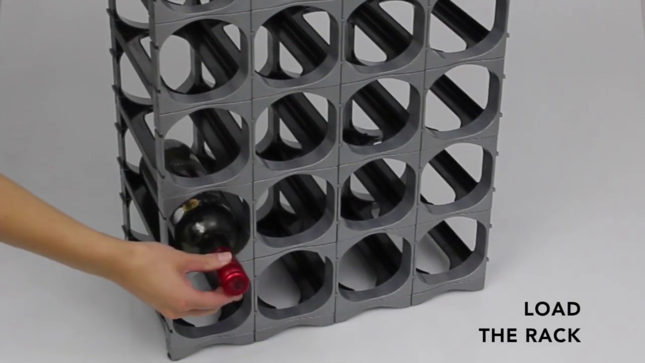 Cellarstack Modular System Cellarstak Assembly Video - YouTube