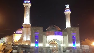 القارئ عمار العبيدي | أذان بنغم العجم مع صلوات شريفة.