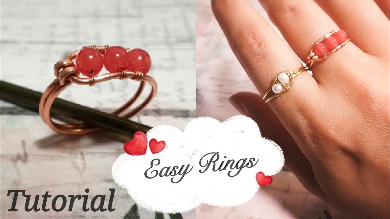 Easy Ring/Wire Ring/DIY Jewelry/DIY Accessories/Wire Wrap Tutorial