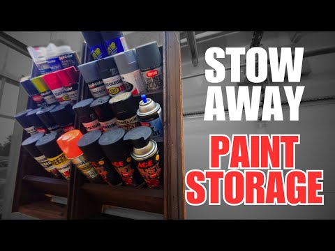 How To Maximize Spray Paint Storage Space In A Small Shop YouTube Hqdefault